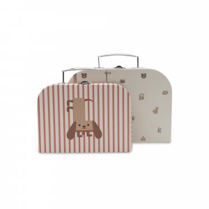 Lot de 2 valisettes animal friends Jollein
