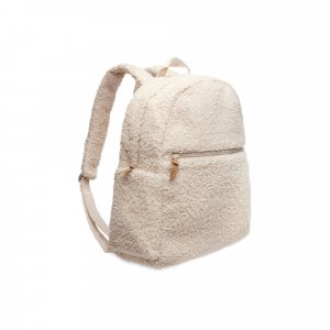 Sac à dos à langer bouclette naturel Jollein
