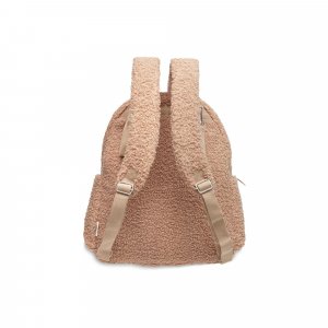 Sac à dos à langer bouclette biscuit Jollein