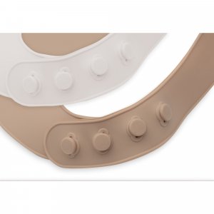 Lot de 2 bavoirs silicone Jollein