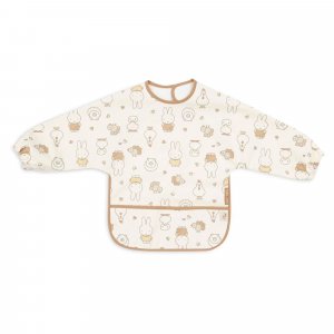 Bavoir manches longues imperméable miffy family farm Jollein