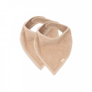 Lot de 2 bavoirs bandana éponge Jollein