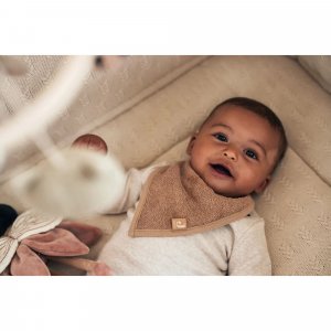 Lot de 2 bavoirs bandana éponge Jollein