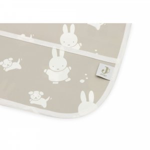 Bavoir manches longues imperméable miffy & snuffy olive Jollein