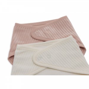 Lot de 2 bavoirs bandana velvet Jollein