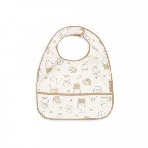 Lot de 2 bavoirs imperméables miffy family farm Jollein