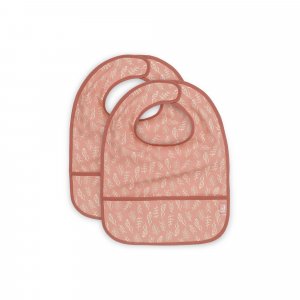 Lot de 2 bavoirs imperméables Jollein