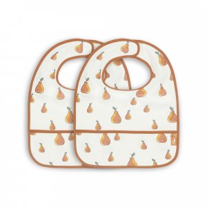 Lot de 2 bavoirs imperméables Jollein