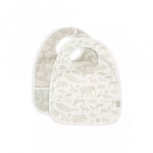 Lot de 2 bavoirs imperméables Jollein