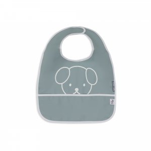 Lot de 2 bavoirs imperméables miffy peekaboo sea green Jollein