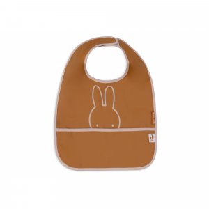 Lot de 2 bavoirs imperméables miffy peekaboo wild rose Jollein