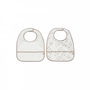 Lot de 2 bavoirs imperméables Jollein