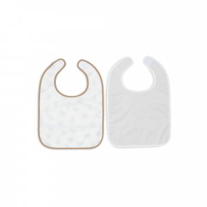 Lot de 2 bavoirs imperméables miffy and friends Jollein