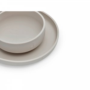 Set de table en silicone avec ventouse nougat Jollein