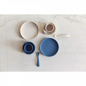 Set de table en silicone avec ventouse nougat Jollein