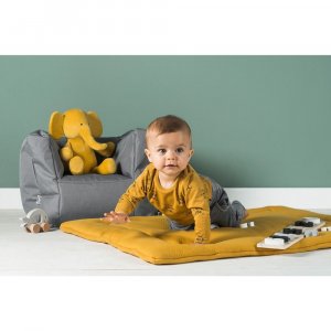 Fauteuil enfant imperméable bean bag storm grey Jollein