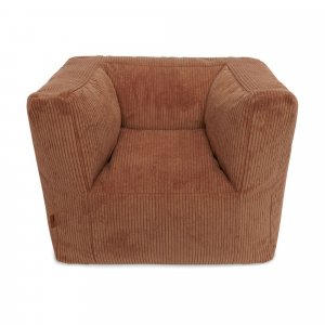 Fauteuil enfant velours côtelé corduroy caramel Jollein
