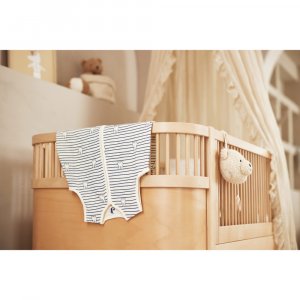 Gigoteuse été gaze de coton miffy stripe navy 3-6 mois Jollein