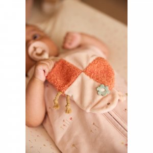 Doudou attache sucette pretty picnic Jollein