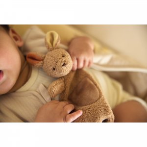 Doudou attache sucette kangaroots Jollein