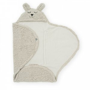 Couverture portefeuille câline bunny nougat Jollein