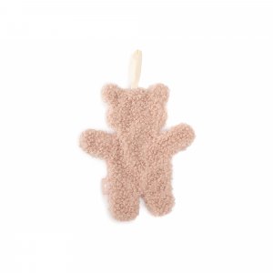 Attache sucette teddy bear wild rose Jollein