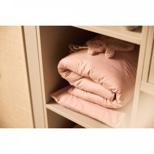 Attache sucette teddy bear wild rose Jollein