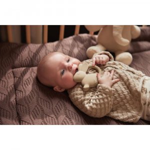 Anneau de dentition caoutchouc lapin Jollein