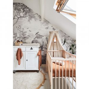 Ciel de lit vintage 155 cm nougat Jollein