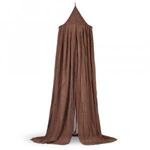 Ciel de lit vintage 245 cm chestnut Jollein