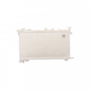 Tour de parc bébé cloudy rib oatmeal Jollein