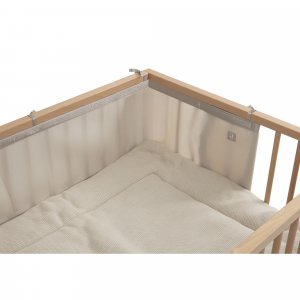 Tour de lit respirant mesh sand Jollein