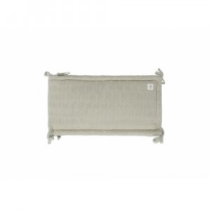 Tour de lit 180 x 30 cm grain knit olive green Jollein