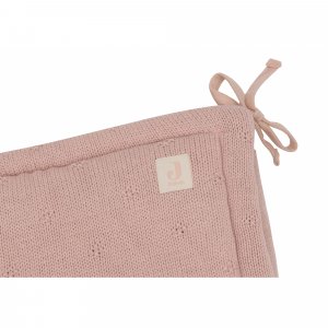 Tour de lit 180 x 30 cm cosy knit wild rose Jollein