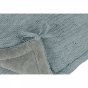 Tour de lit 180 x 30 cm cosy knit sea green Jollein