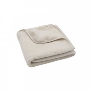 Couverture bébé chaude 75 x 100 cm basic jersey sherpa oatmeal Jollein