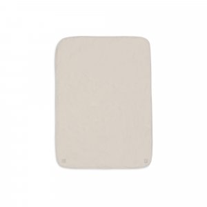 Couverture bébé chaude 100 x 150 cm basic jersey sherpa oatmeal Jollein