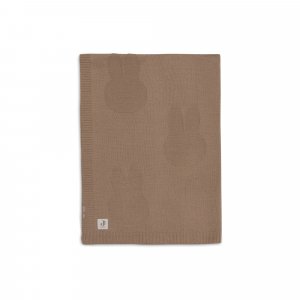 Couverture bébé tricot 75 x 100 cm miffy biscuit Jollein