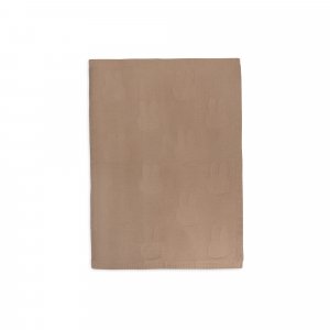 Couverture bébé tricot 100 x 150 cm miffy biscuit Jollein