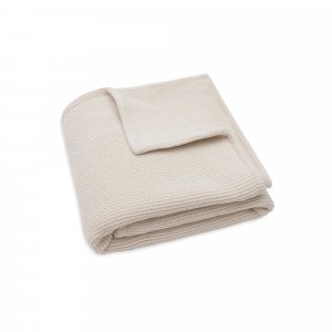 Couverture berceau 75x100cm basic knit fleece Jollein