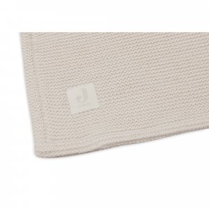 Couverture berceau 75x100cm basic knit fleece Jollein
