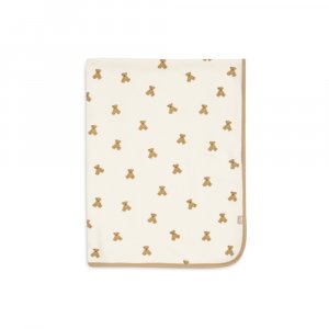 Couverture bébé little waffle 75x100 cm mini teddy bear Jollein