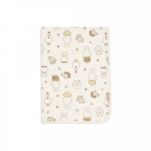 Couverture bébé jersey 75x100 cm miffy family farm Jollein
