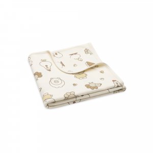 Couverture bébé jersey 75x100 cm miffy family farm Jollein