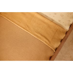 Couverture 100x150cm basic knit - hazel/fleece Jollein