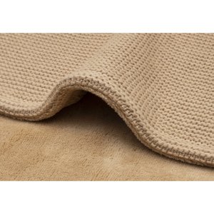 Couverture 100x150cm basic knit - hazel/fleece Jollein