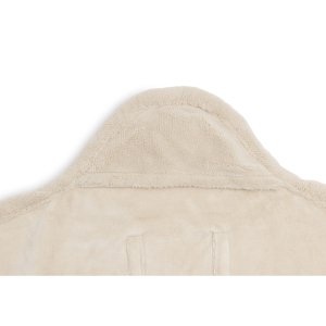 Couverture portefeuille fluffy - sand Jollein