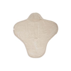 Couverture portefeuille fluffy - sand Jollein