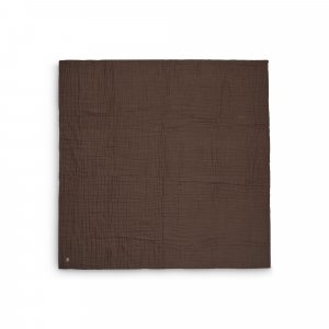 Couverture bébé 75x100 cm wrinkled coton chestnut Jollein