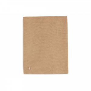 Couverture berceau 75 x 100 cm basic knit biscuit Jollein